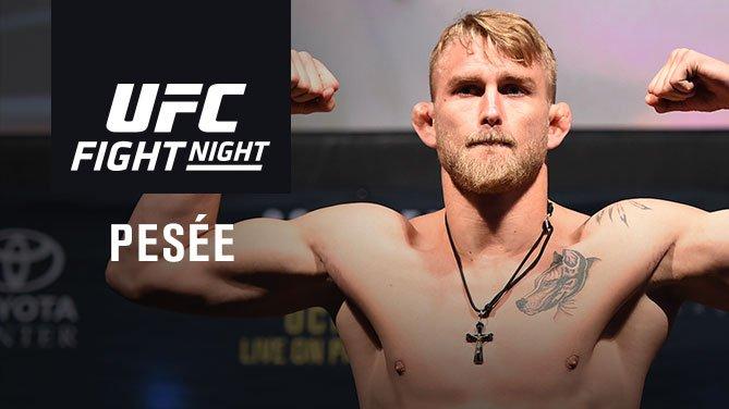 UFC Fight Night 109 - La pesée (résultats)