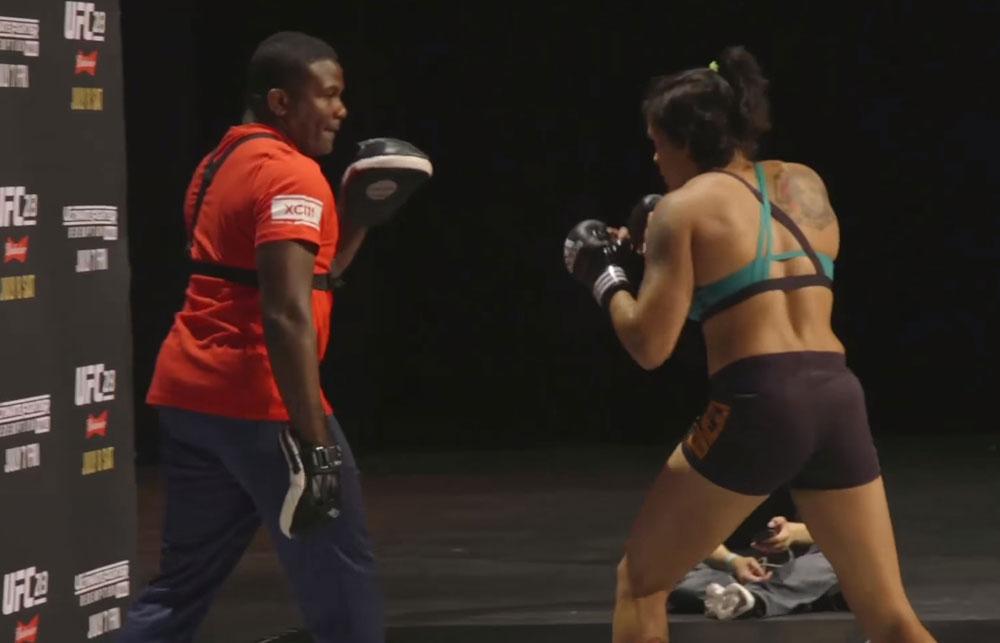 International Fight Week: Open Workout Highlights