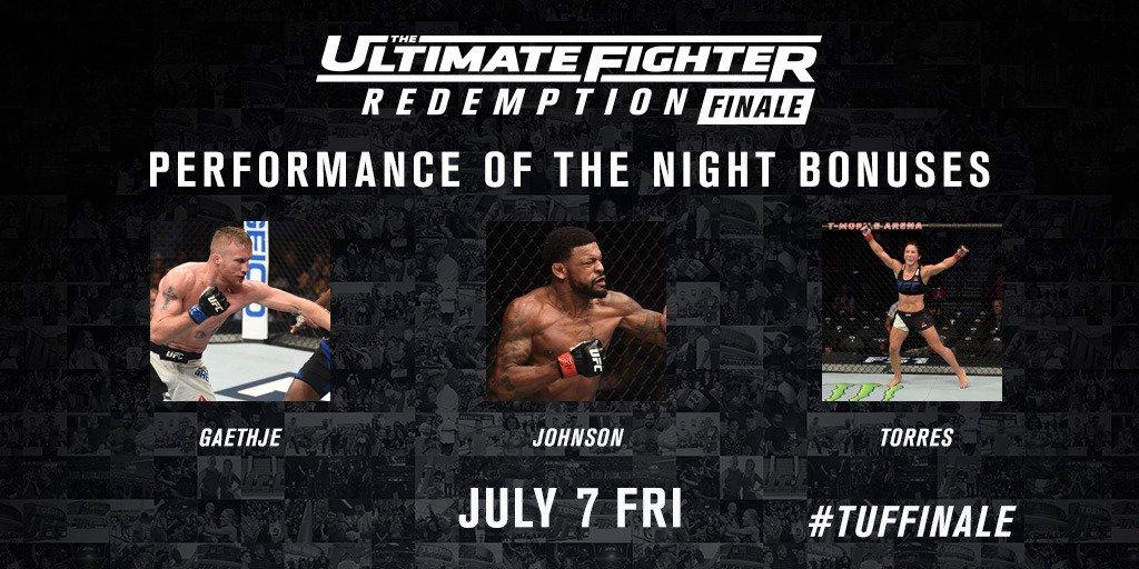 TUF 25 - Interviews et bonus de combat