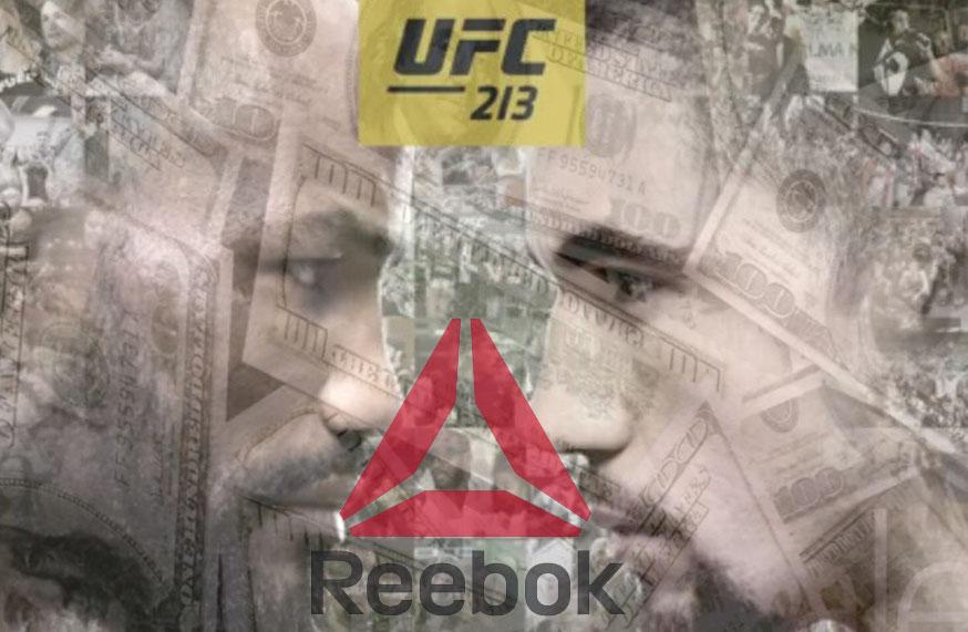 UFC 213 - Les salaires Reebok