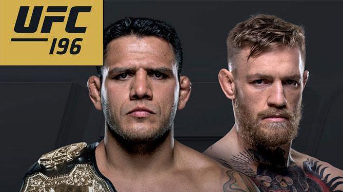 UFC 196 - Dos Anjos vs McGregor - Tickets on Sale