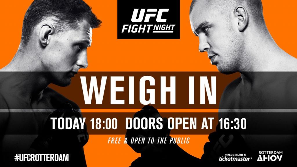 UFC Fight Night 115 - La pesée (résultats)