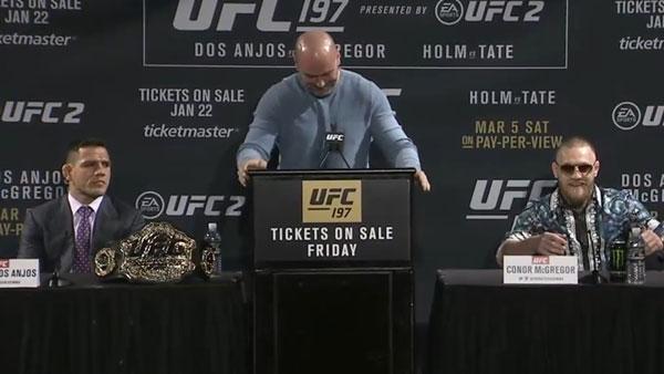 UFC 196 - Conférence de presse (ex UFC 197)