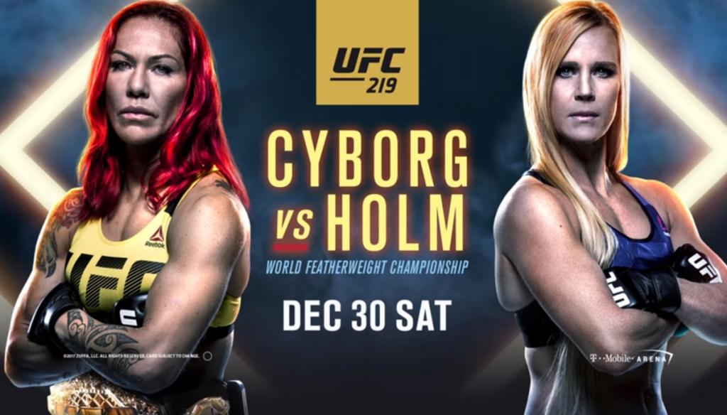 En route vers l'UFC 219 : Cyborg vs Holm
