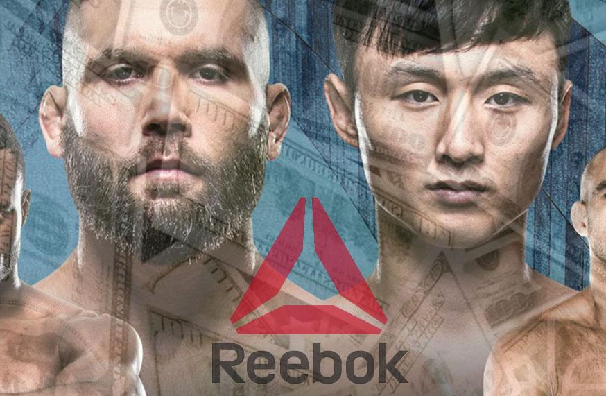 UFC Fight Night 124 - Les salaires reebok