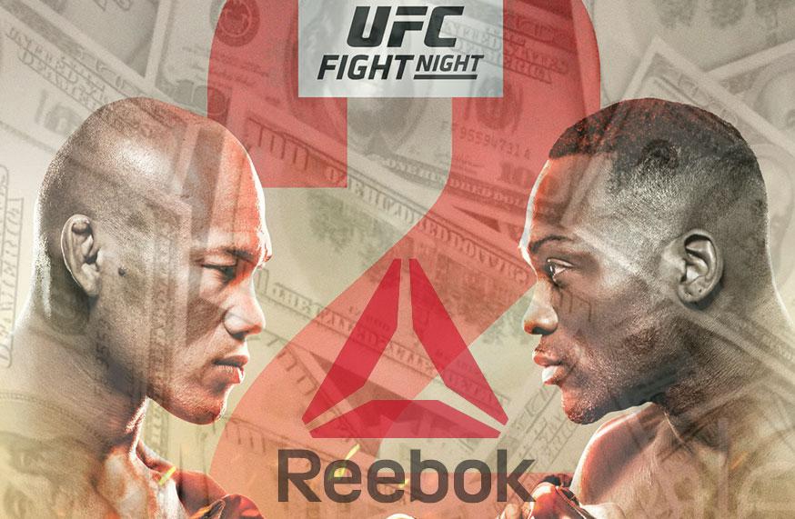 UFC on Fox 27 - Les salaires Reebok