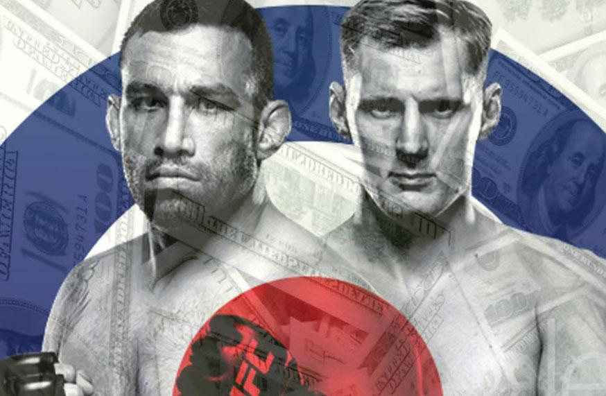 UFC Fight Night 127 - Les salaires