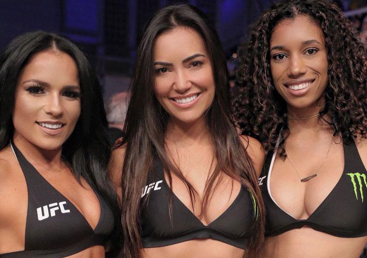 UFC Fight Night 128 - Les rings girls