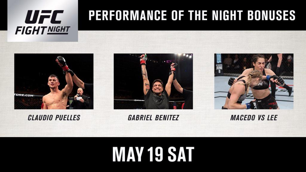 UFC Fight Night 129 - Interviews et bonus de combat