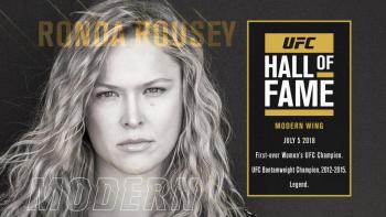 UFC Hall of Fame : Ronda Rousey