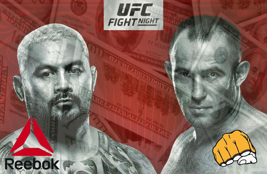 UFC Fight Night 136 - Les salaires Reebok