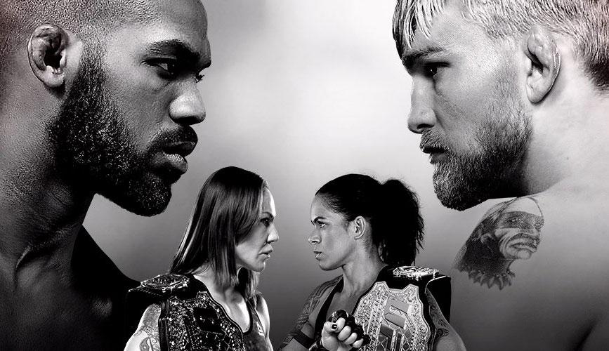 UFC 232 - Les posters et les affiches