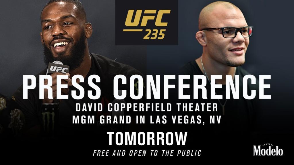 UFC 235 - Conférence de presse