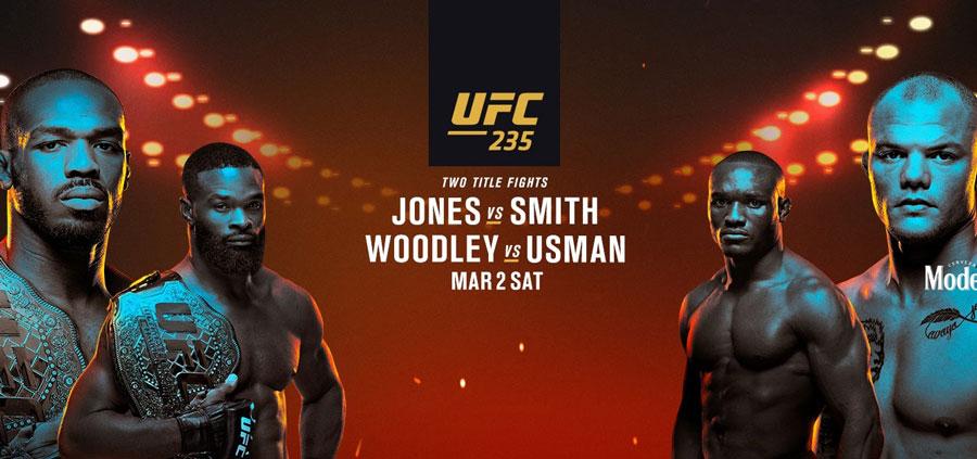 UFC 235 - Dates et décalages horaires