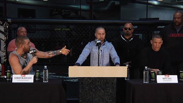 UFC 196 - McGregor vs Diaz - Conférence de presse