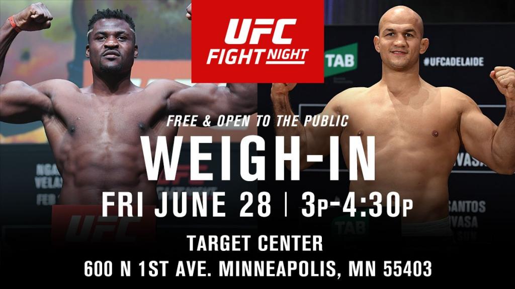 UFC Minneapolis - La pesée : résultats, photos, vidéo