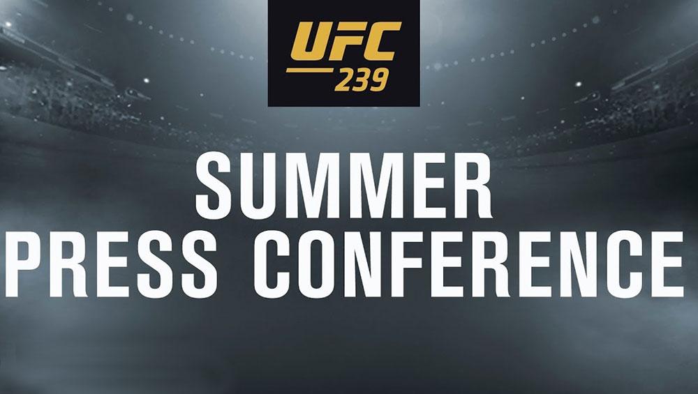 UFC - Conférence de presse été 2019