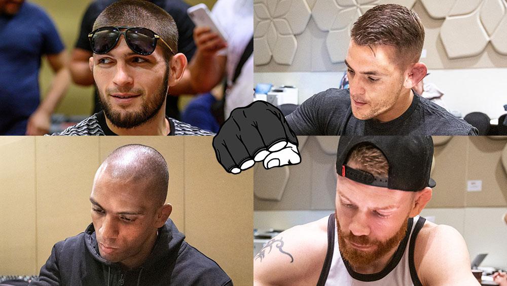 UFC 242 - Séance d'autographes