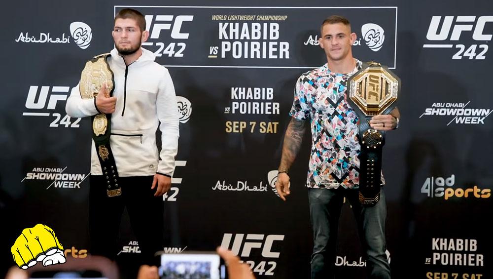 UFC 242 - Media Day Staredowns : vidéo, photos