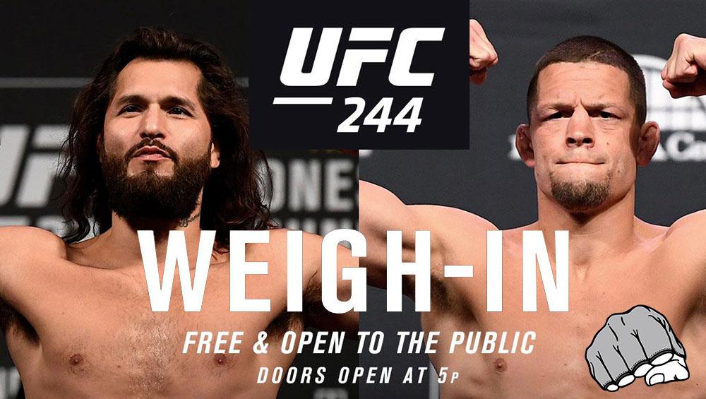 UFC 244 - La pesée : résultats, vidéo, photos