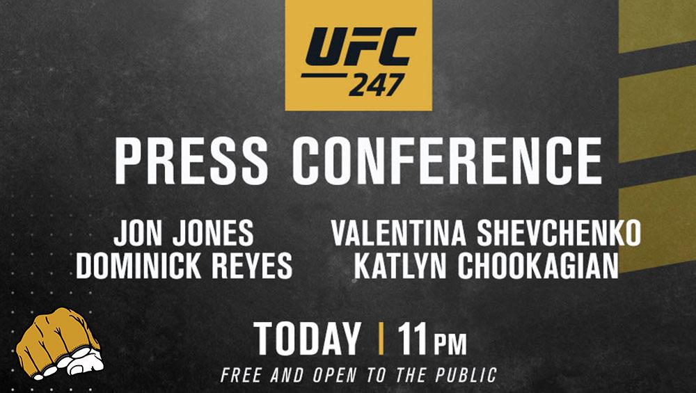 UFC 247 - Conférence de presse : Jones vs. Reyes