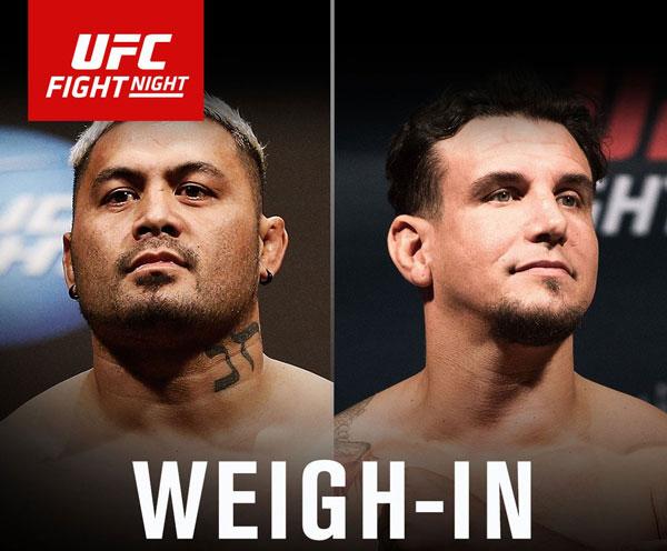 UFC Fight Night 85 - La pesée officielle