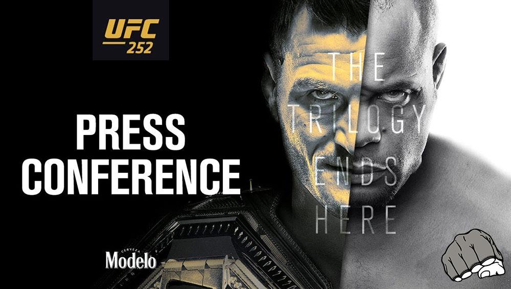 UFC 252 - Conférence de presse d'avant combat