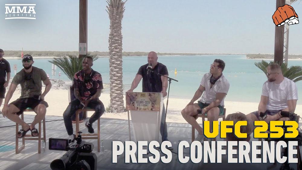UFC 253 - Conférence de presse d'avant combat