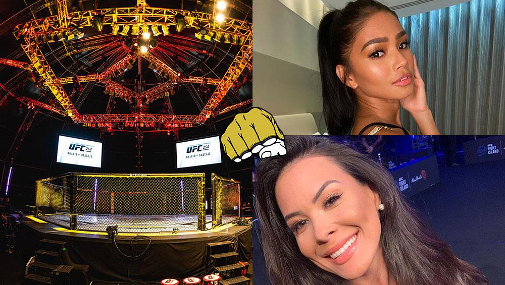 UFC 254 - Les Rings Girls