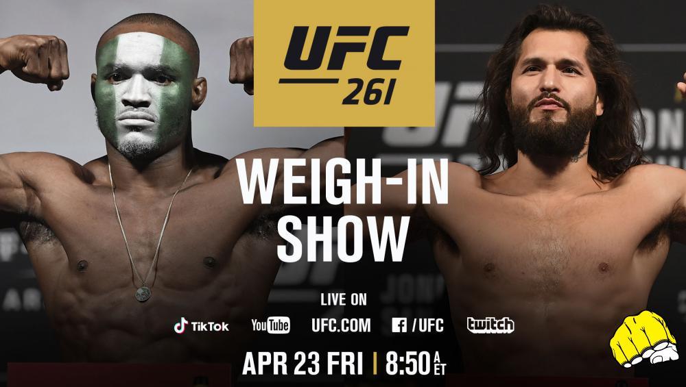 UFC 261 - La pesée : résultats, vidéo