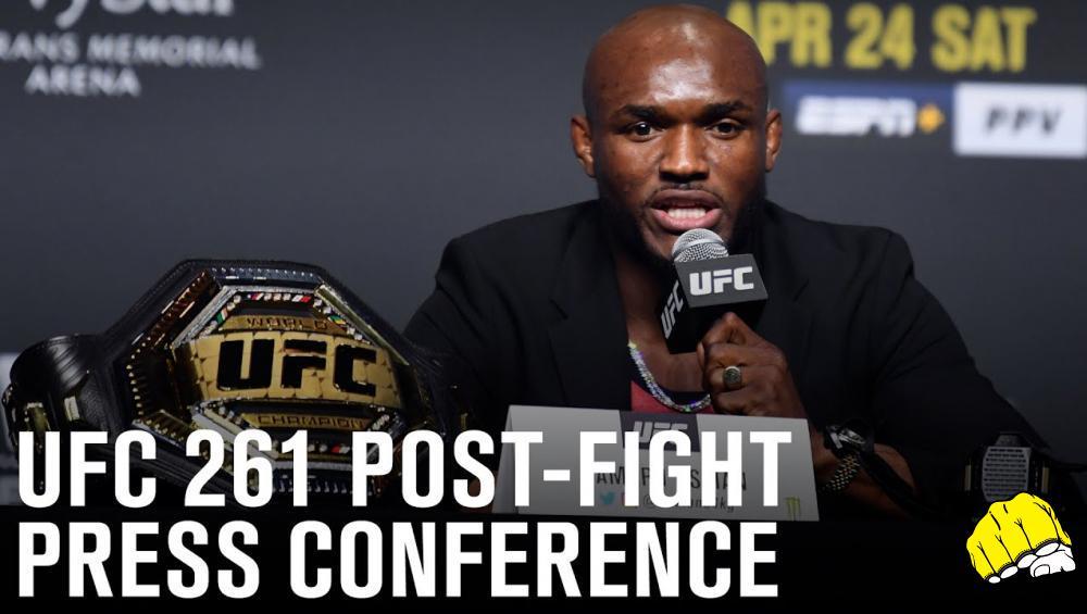 UFC 261 - Conférence de presse d'après combats