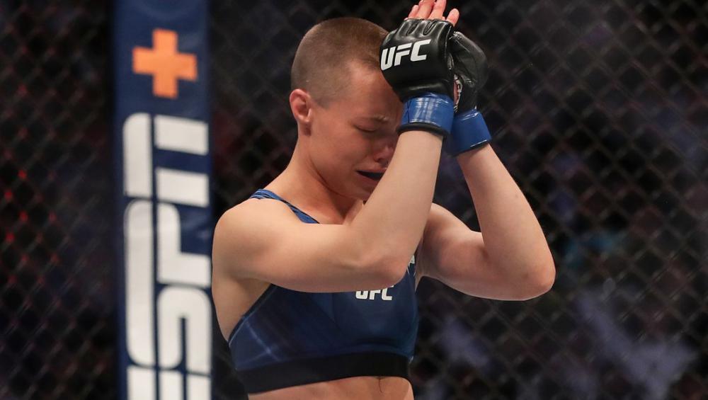 UFC 261 - Rose Namajunas Octagon Interview