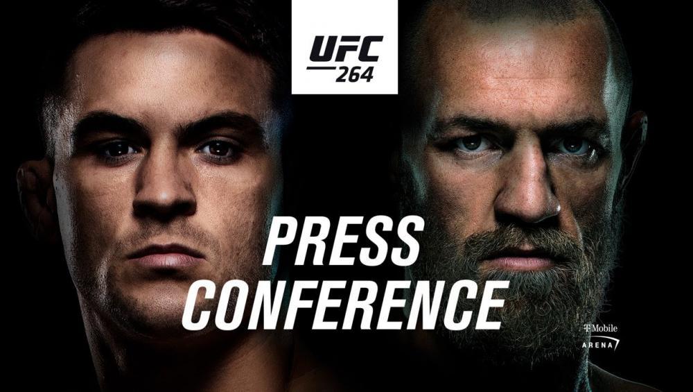 UFC 264 - Conférence de presse d'avant combats