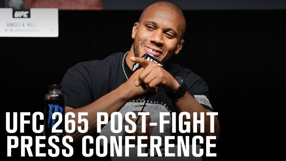 UFC 265 - Conférence de presse d'après combats