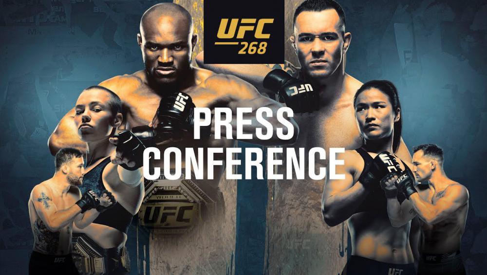 UFC 268 - Conférence de presse d'avant combats
