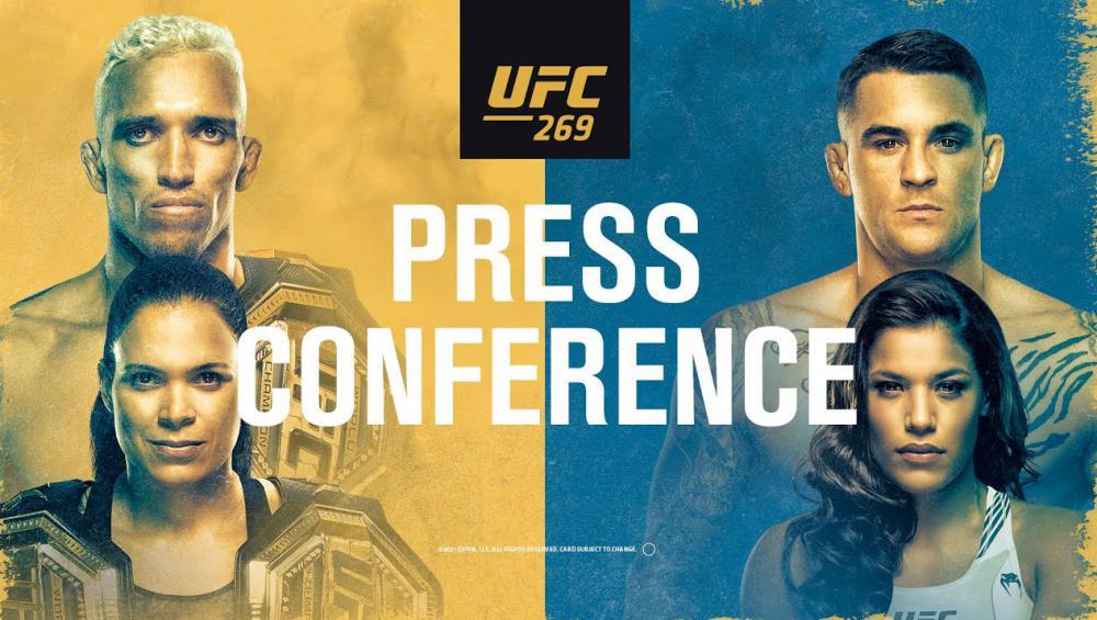 UFC 269 - Conférence de presse d'avant combats