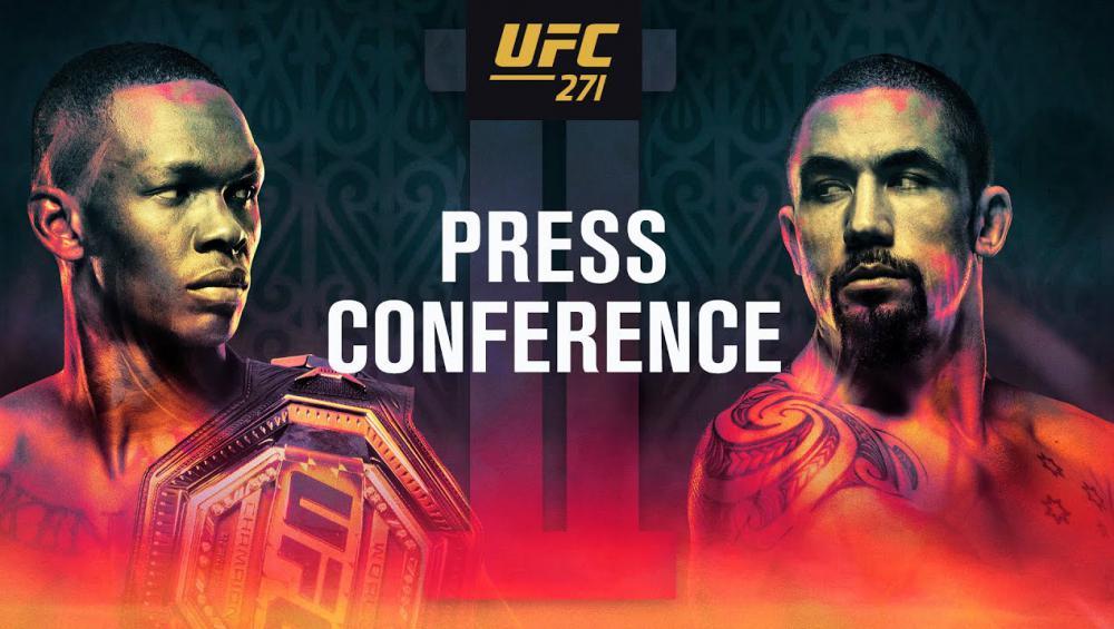 UFC 271 - Conférence de presse d'avant combats