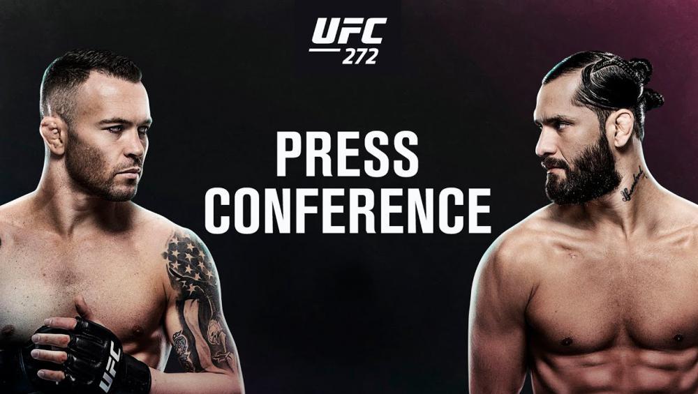 UFC 272 - Conférence de presse d'avant combats