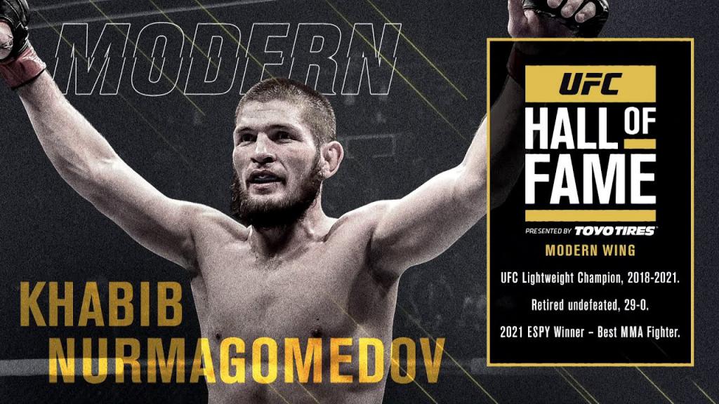 UFC Hall of Fame - Khabib Nurmagomedov