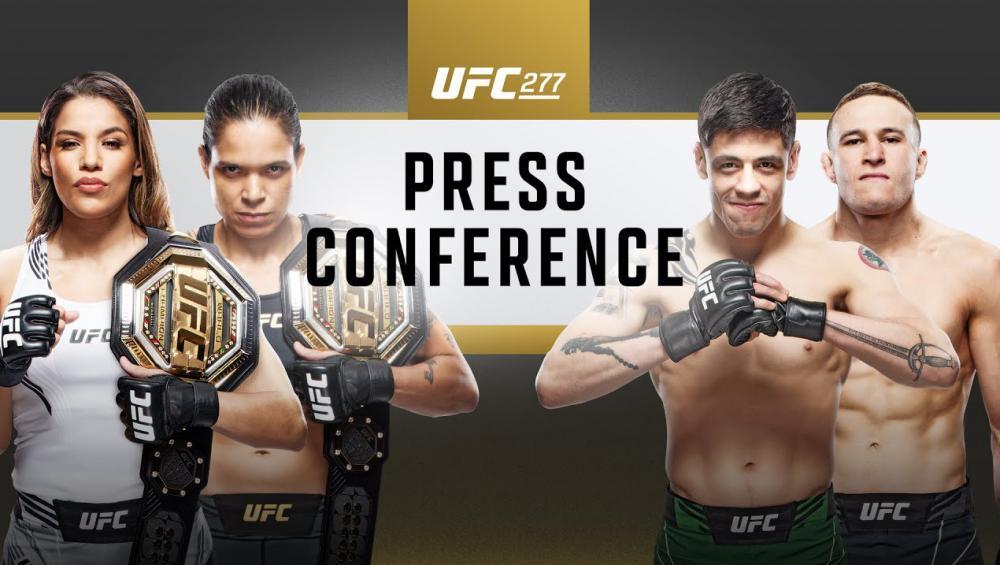 UFC 277 - Conférence de presse d'avant combats