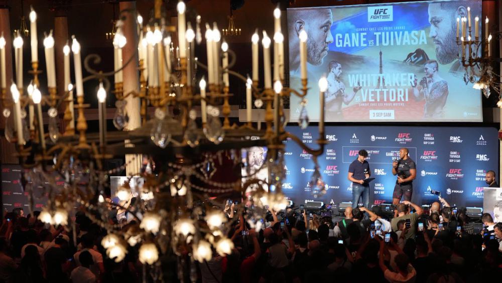 UFC Paris - Entrainements publics : Photos
