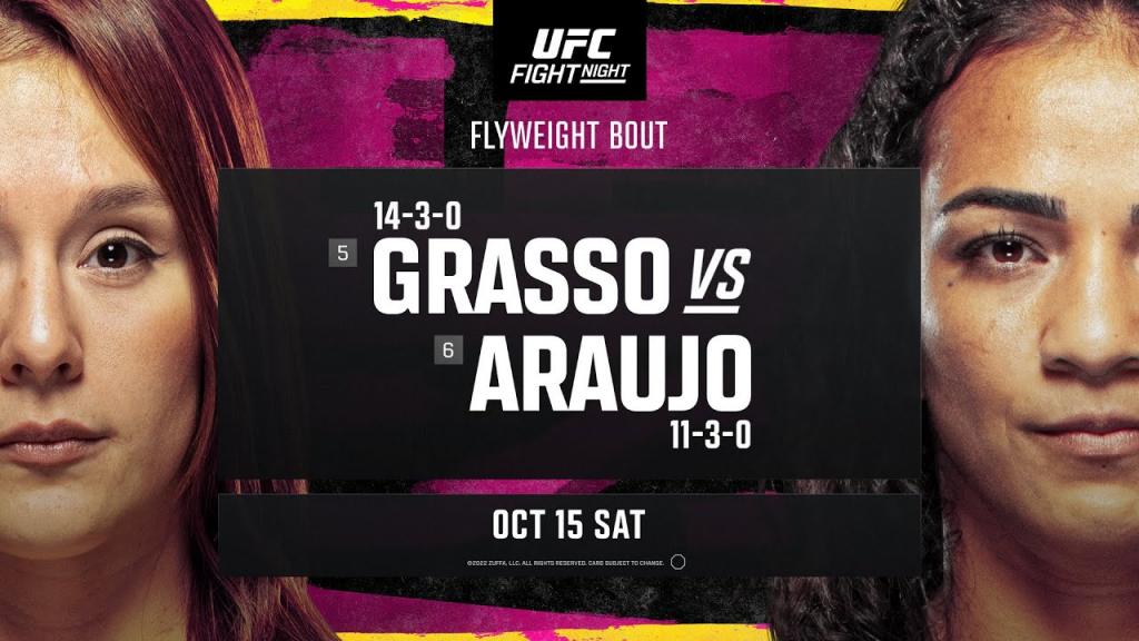 UFC on ESPN+ 70 - Grasso vs Araujo | Fight Promo