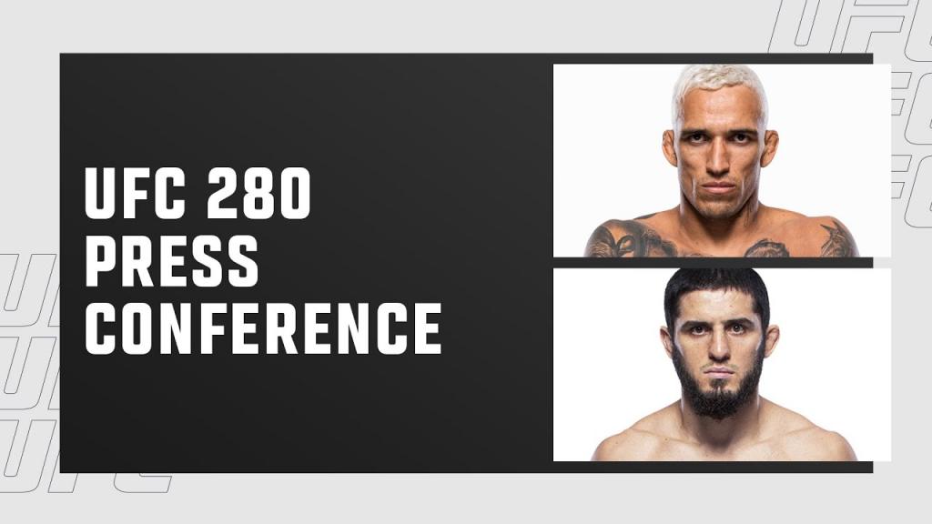 UFC 280 - Conférence de presse d'avant combats