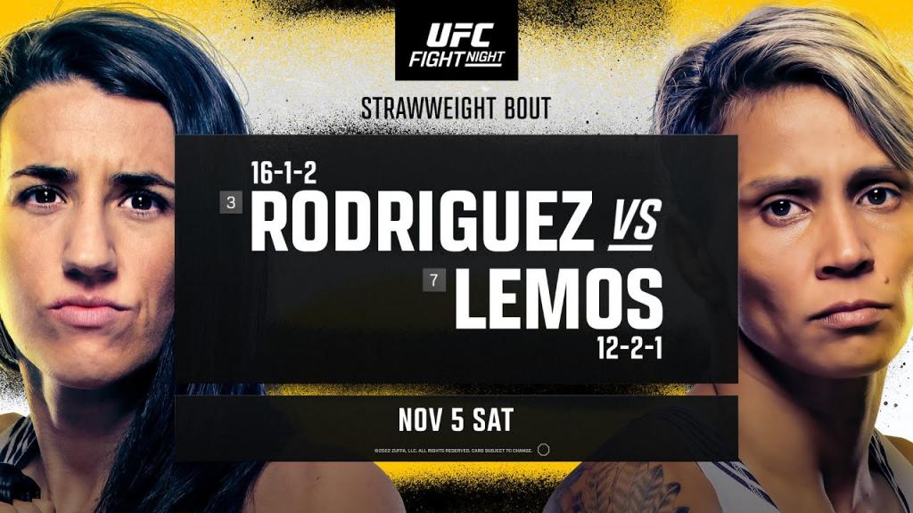 UFC on ESPN+ 72 - Rodriguez vs Lemos | Fight Promo