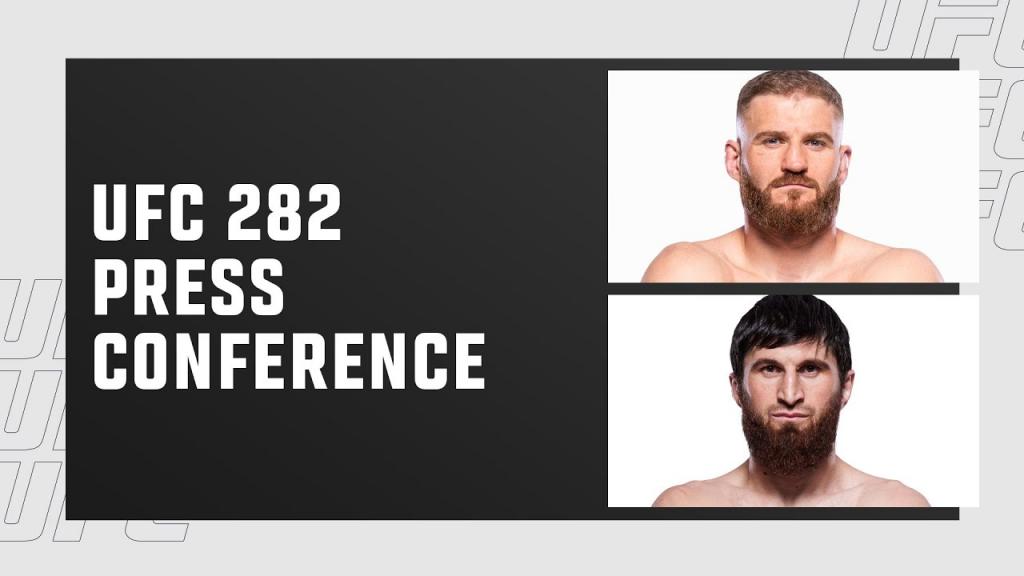 UFC 282 - Conférence de presse d'avant combats