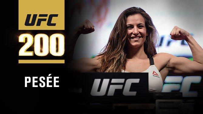 UFC 200 - La pesée officielle (résultats)