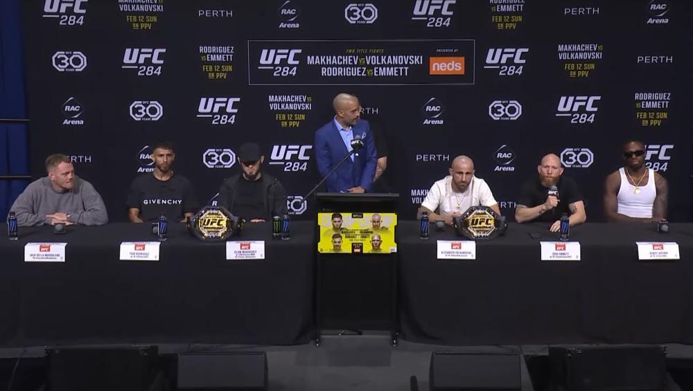 UFC 284 - Conférence de presse d'avant combats