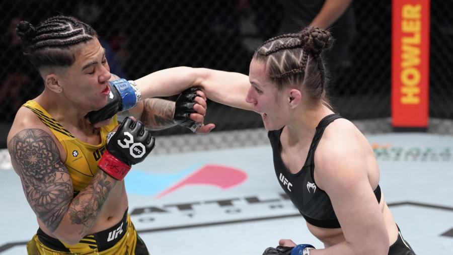 UFC on ESPN+ 77 - Erin Blanchfield s'impose par soumission