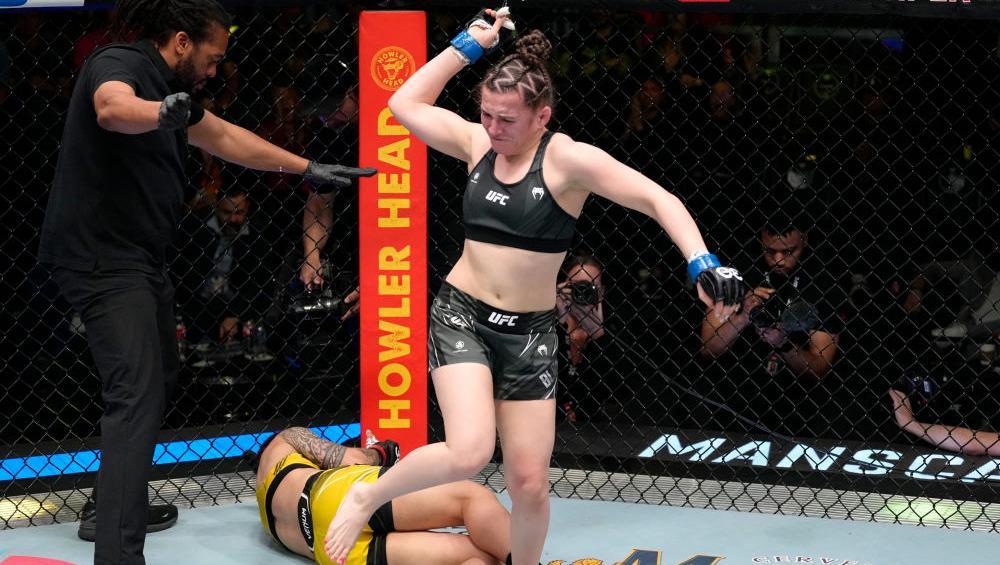 Erin Blanchfield évalue sa position après la victoire surprise d'Alexa Grasso