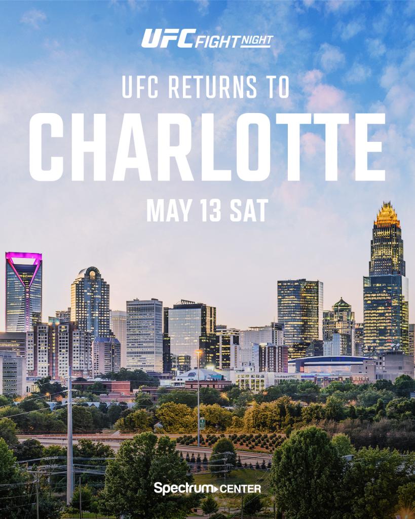 Anthony Smith contre Johnny Walker le 13 mai de retour au Spectrum Center de Charlotte